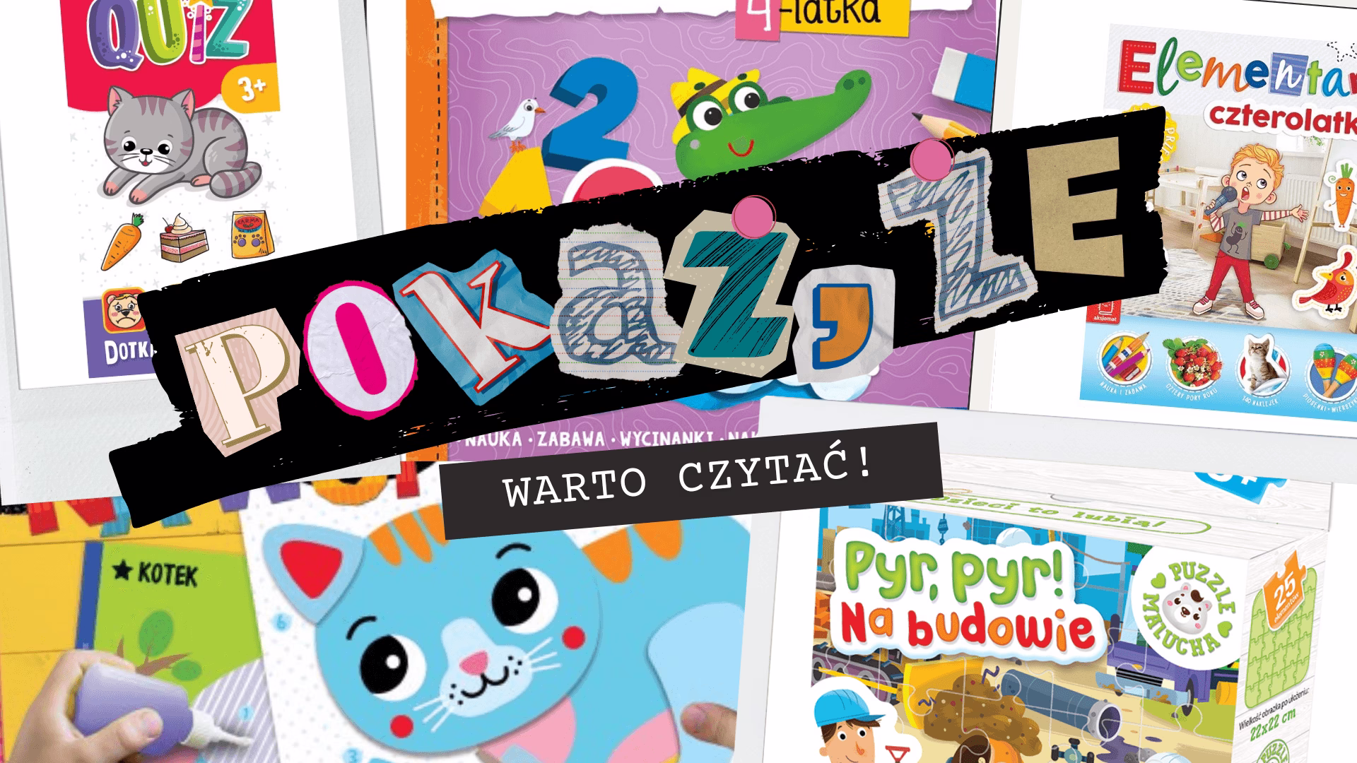 Kolorowe książeczki i quizy edukacyjne dla dzieci – jak zachęcić dziecko do czytania poprzez zabawę i wspólne odkrywanie książek