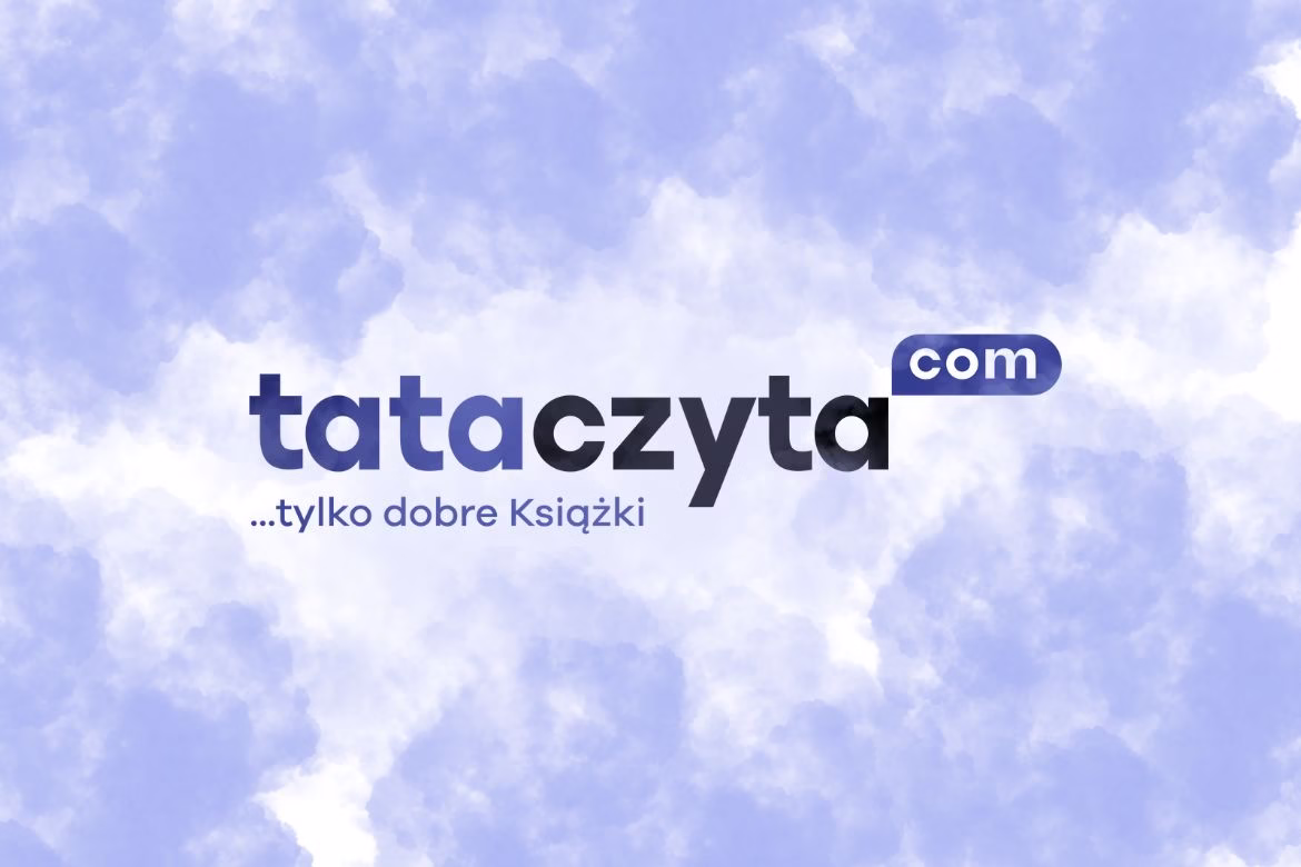 Tata czyta z głową w chmurach