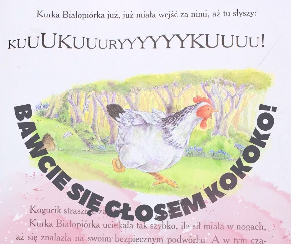 Zabawy głosem są świetną metodą kształtującą postawy językowe