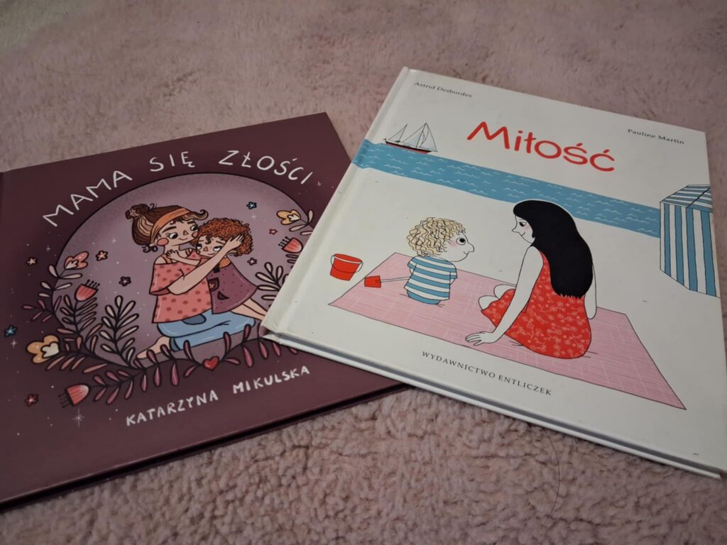 Mama się złości, ale miłość wypełnia jej serce, ważne książki dla dzieci