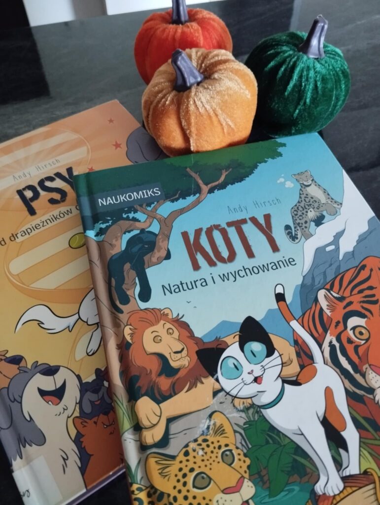 komiks naukowy Koty