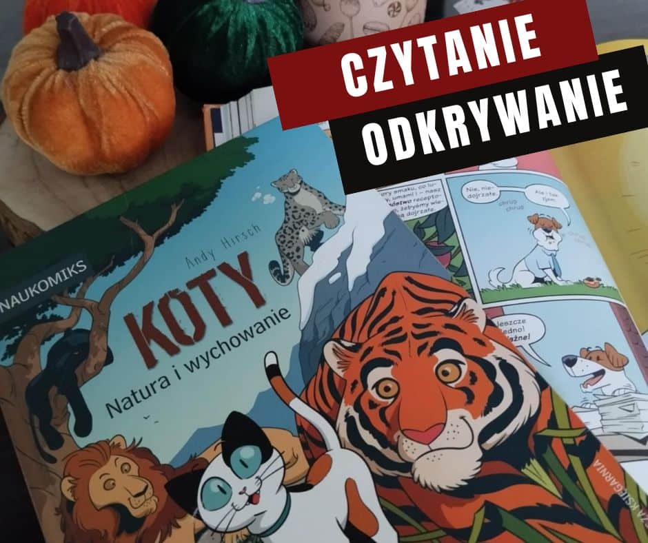 komiks edukacyjny czytanie to odkrywanie