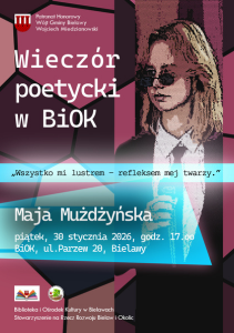 Biblioteka i ośrodek kultury w bielawach maja mużdżyńska poezja