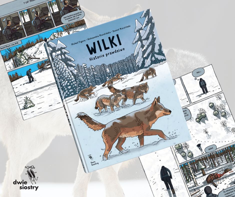 komiks edukacyjny Wilki wydawnictwo dwie siostry