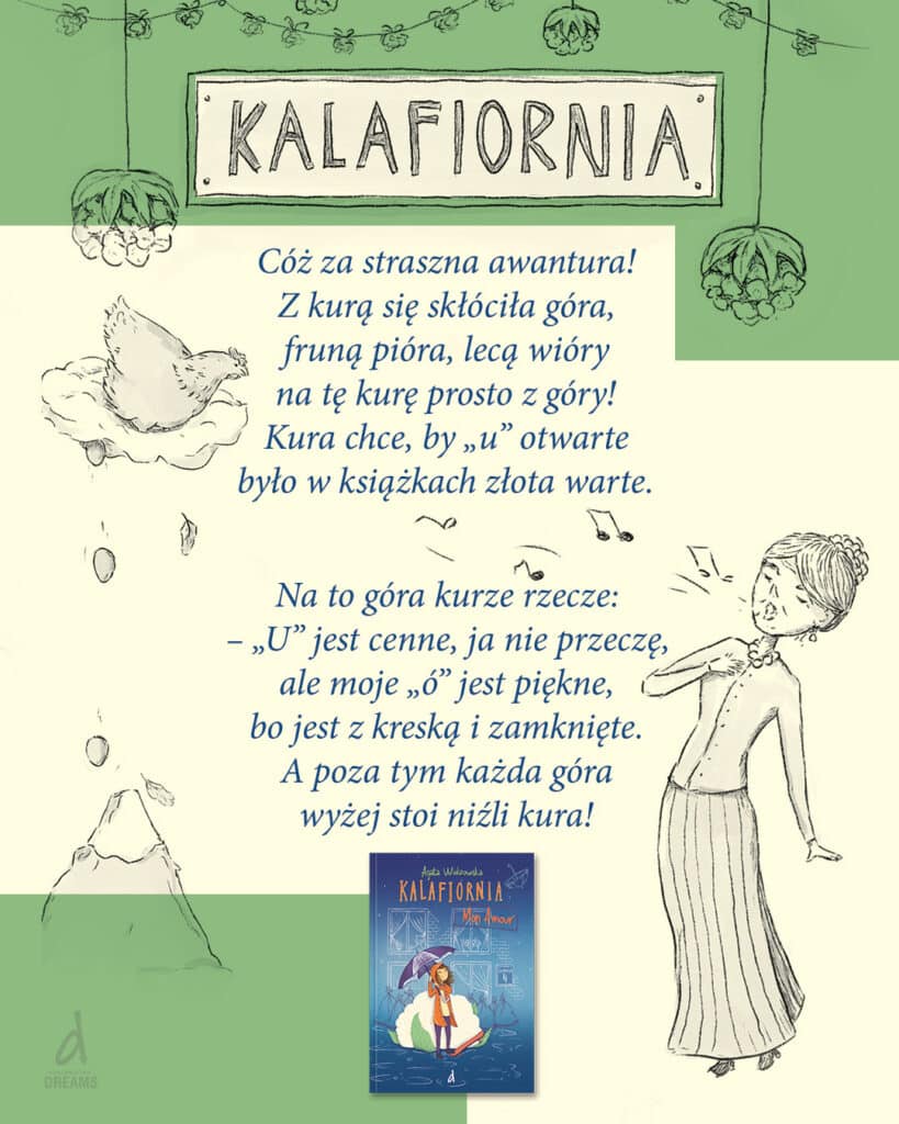 kalafiornia mon amour piosenka o kurze