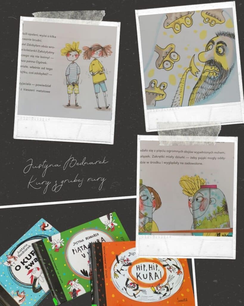 Biblia jest źródłem inspiracji także dla autorów literatury dla dzieci - Justyna Bednarek, Kury z grubej rury